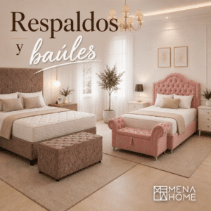 RESPALDOS Y BAULES